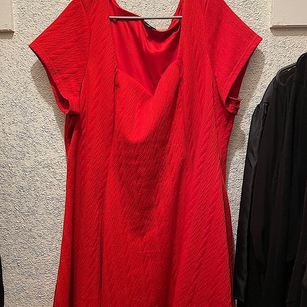 Red Torrid Skater Dress